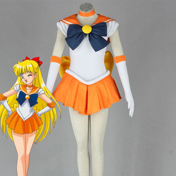 Sailor Venus Cosplay For Kids/Adults