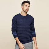 Men's Round Collar Sweater - Heesse