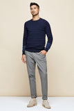 Men's Round Collar Sweater - Heesse