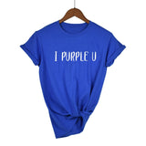 KPOP I PURPLE U Women's T-shirt - Heesse