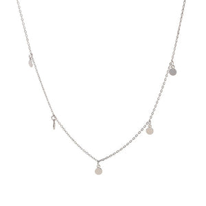 925 Sterling Silver Necklace For Fashionable Ladies - Heesse