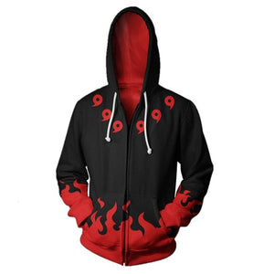 Naruto Anime Zipper Hoodies - Heesse