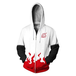 Naruto Anime Zipper Hoodies - Heesse