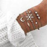 Shell Moon bracelet Set For Ladies - Heesse