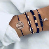 Shell Moon bracelet Set For Ladies - Heesse