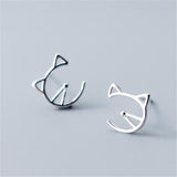 Silver Earrings For Ladies - Heesse