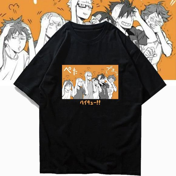 Anime Haikyuu T- Shirt Short Sleeve - Heesse