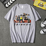 Anime My Hero Academia Friends Printed T-shirt - Heesse