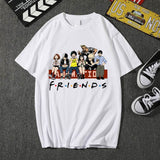 Anime My Hero Academia Friends Printed T-shirt - Heesse