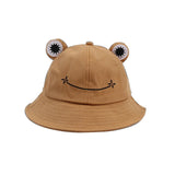 Cotton Cute Frog Bucket Hat - Heesse