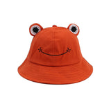 Cotton Cute Frog Bucket Hat - Heesse